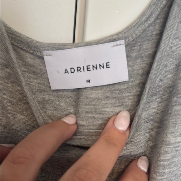 Adrienne Gray Sleeveless Tank - Picture 2 of 3